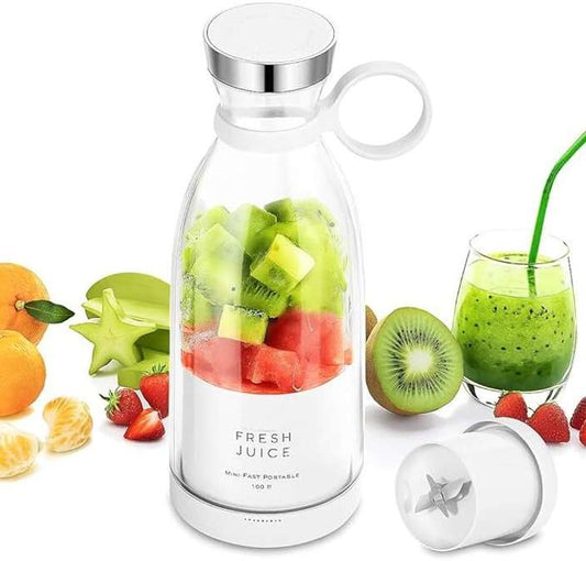 Mini Portable Juicer Bottle,Travel Juice Maker, Wireless Smoothie, Electric Handheld, Portable Personal Size Shake Blender, Mixer, Electric Rechargeable Juicer Bottle, Fruit Juice Maker