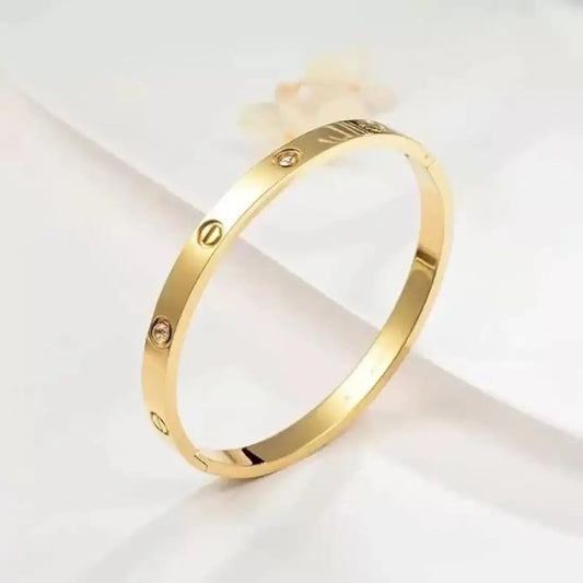 INSIOX - Bangle Bracelet With Stamp