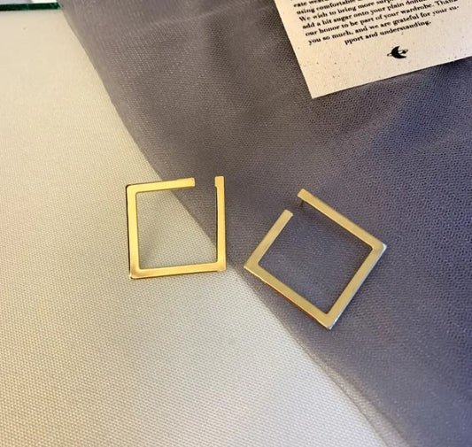 INSIOX - Hollow Square Earings