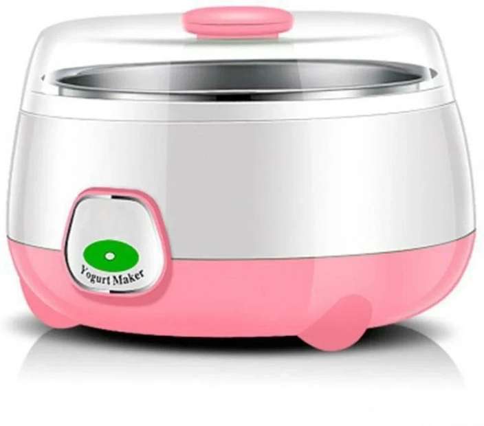 INSIOX Yogurt Maker Machine, Stainless Steel Inner Container Electric Yogurt Maker Stainless Steel 1 Liter Automatic Yogurt Maker