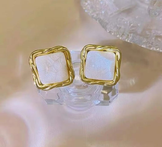 INSIOX - Square Stud Earings