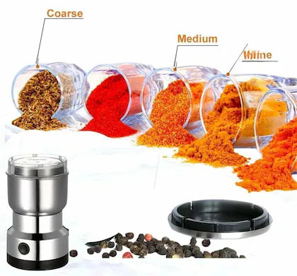 INSIOX Stainless Steel Nima Multifunctional Grinder Smash Machine Coffee Beans Electric Grinder and Coffee Maker Household Electric Mixer Grinder